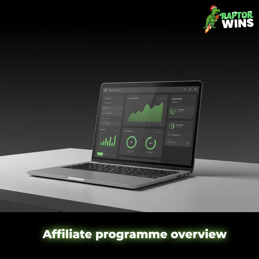 Affiliate programme overview: promote brand, earn commissions, real-time stats, flexible tracking links, dedicated support.