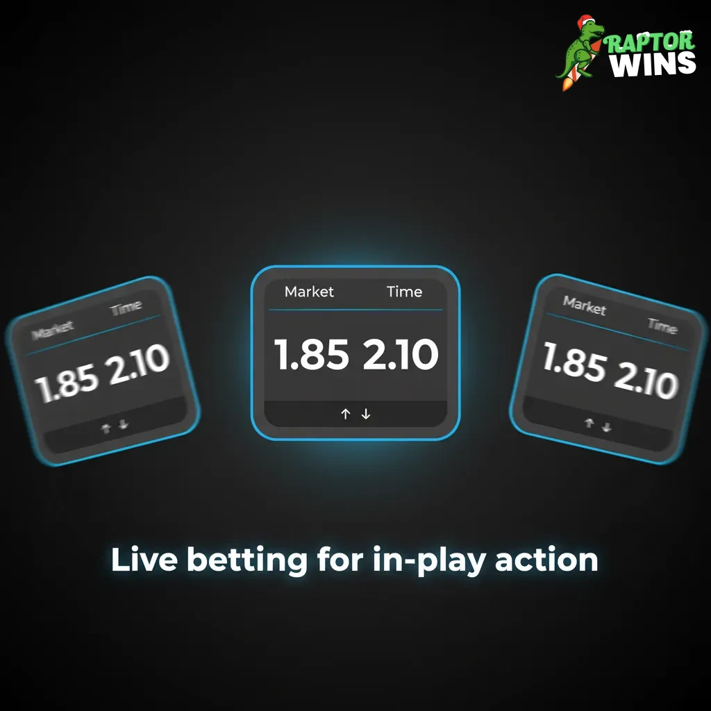 Live betting interface showing in-play odds and stats for football, tennis, basketball, and cricket with cash-out options.