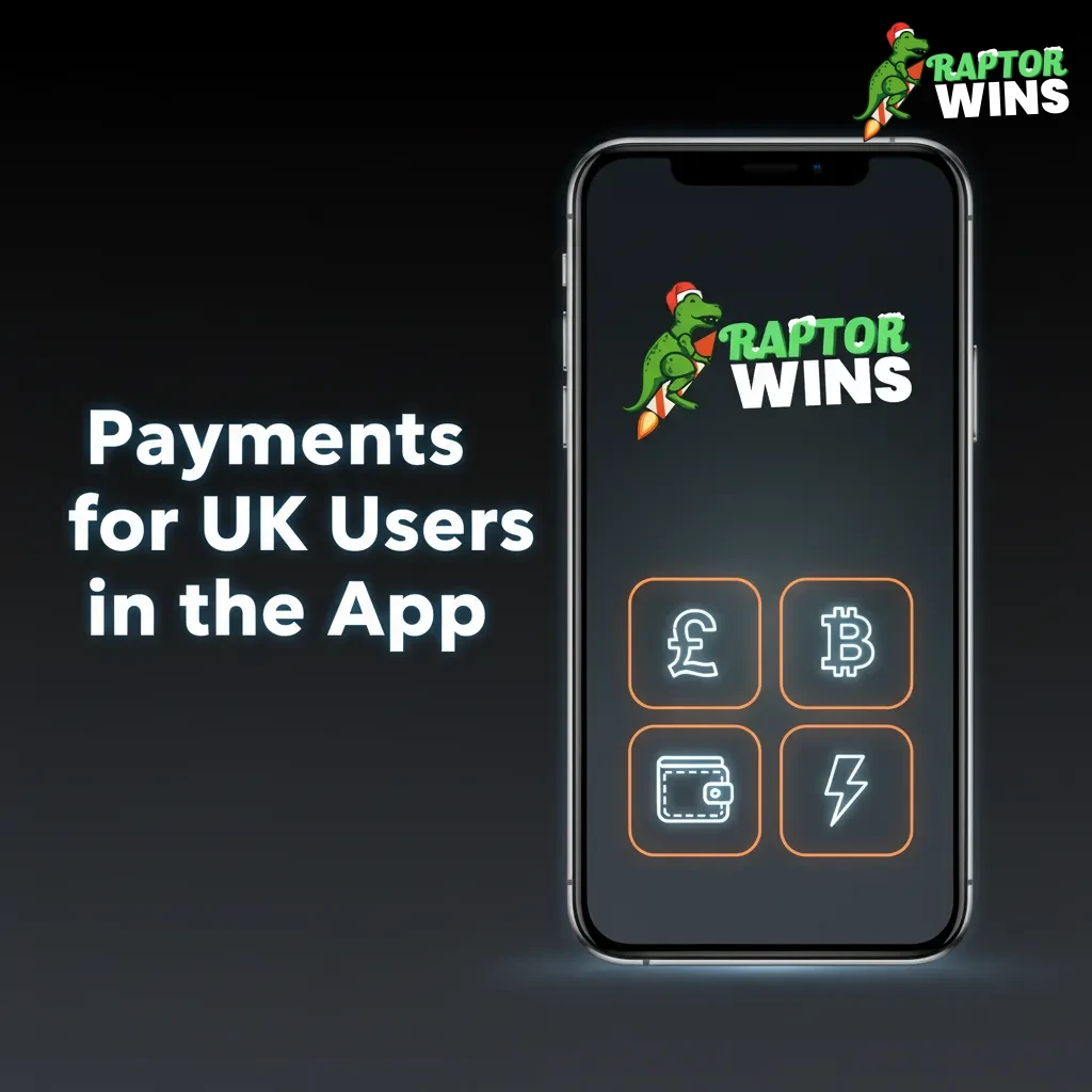 UK app payments: GBP supported; VISA, Mastercard, USDT (ERC-20); instant deposits; fast crypto withdrawals; track in cashier.