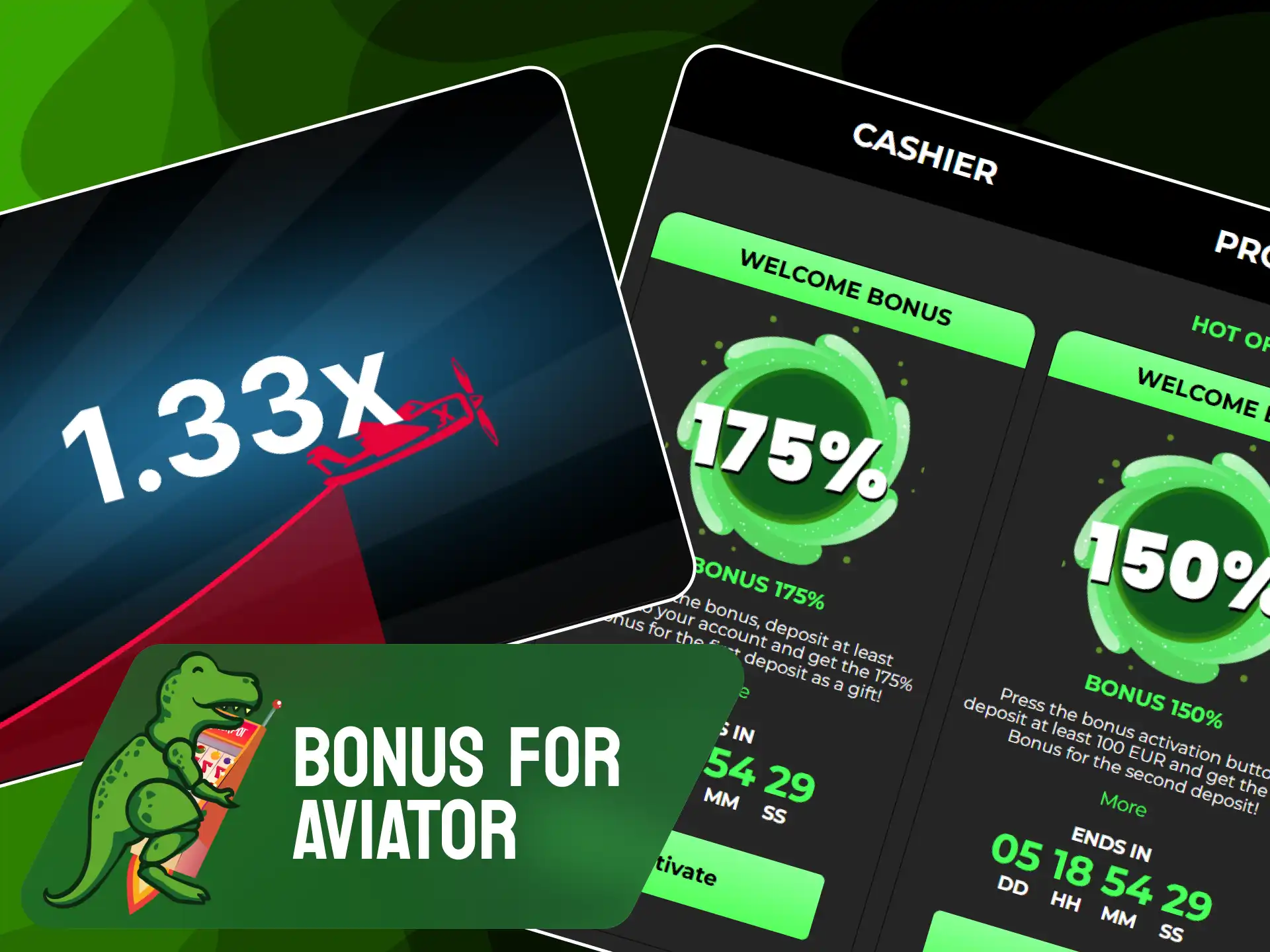 Promotional bonuses and exclusive offers for playing Aviator on Raptorwins UK.