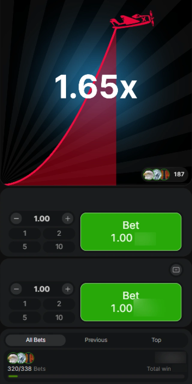 Opening the game lobby to start playing Aviator on the Raptorwins Android app.