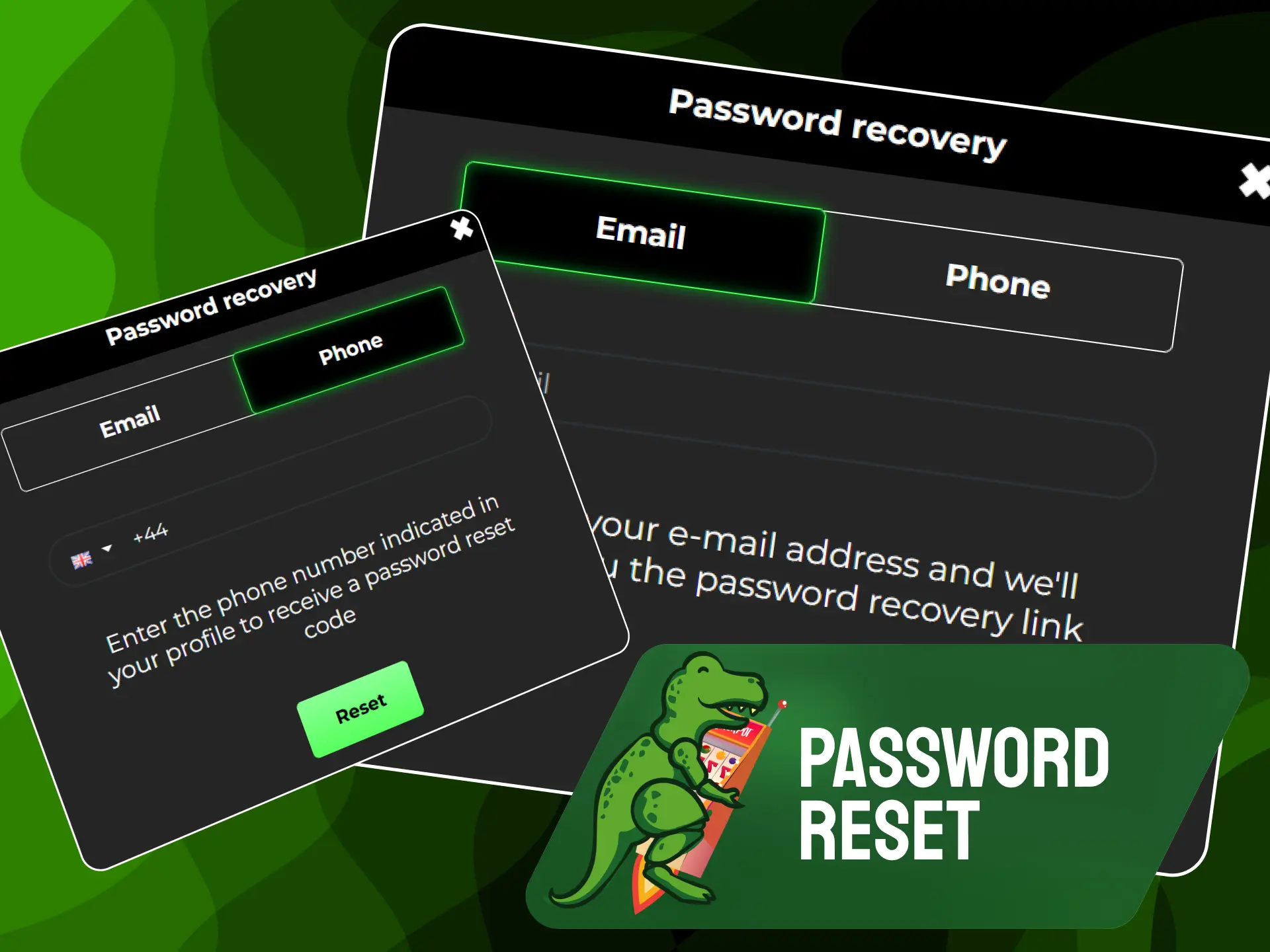 Step-by-step instructions for resetting forgotten passwords and recovering Raptorwins accounts.