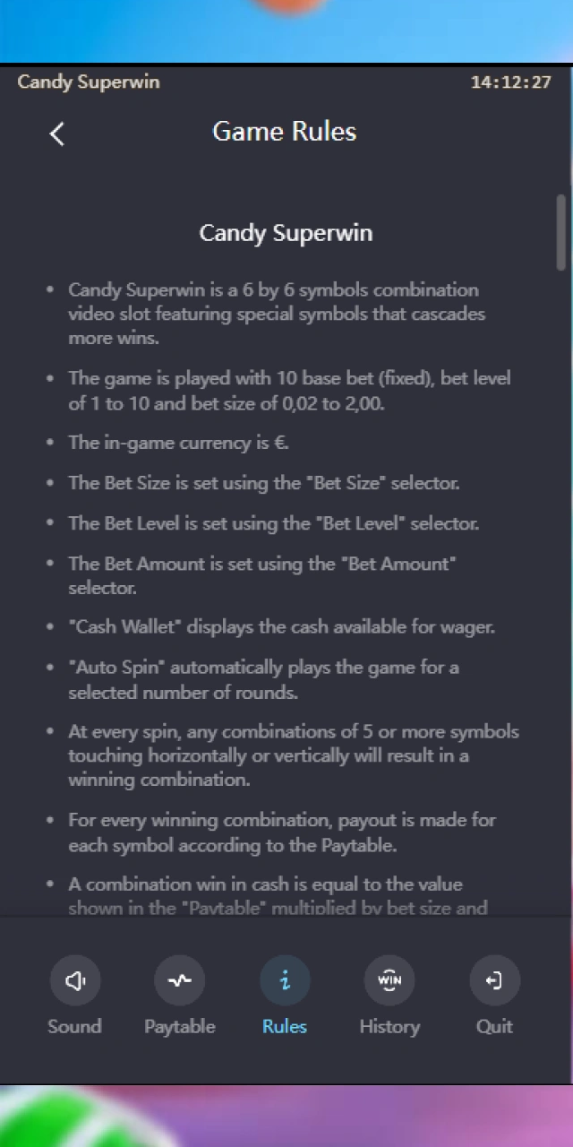Viewing slot paytables, game rules, and payout features on Raptorwins.